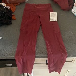 Lululemon Fast and Free High Rise Tight 25" NWT